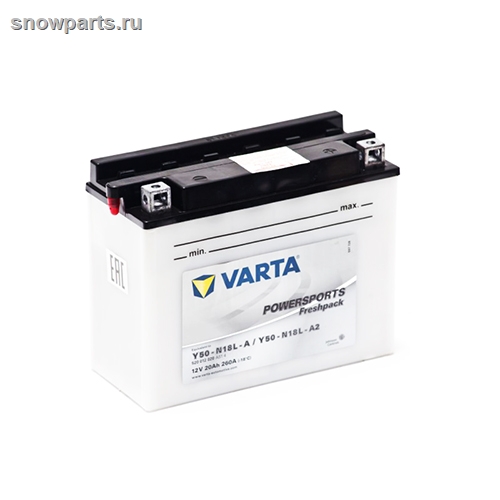Аккумулятор Bosch/ Varta YTX24HL-BS/ Y50-N18L-A 520012020